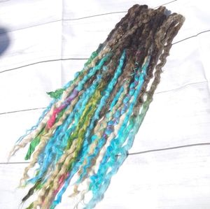 Colorful Wool DE Dreadlocks